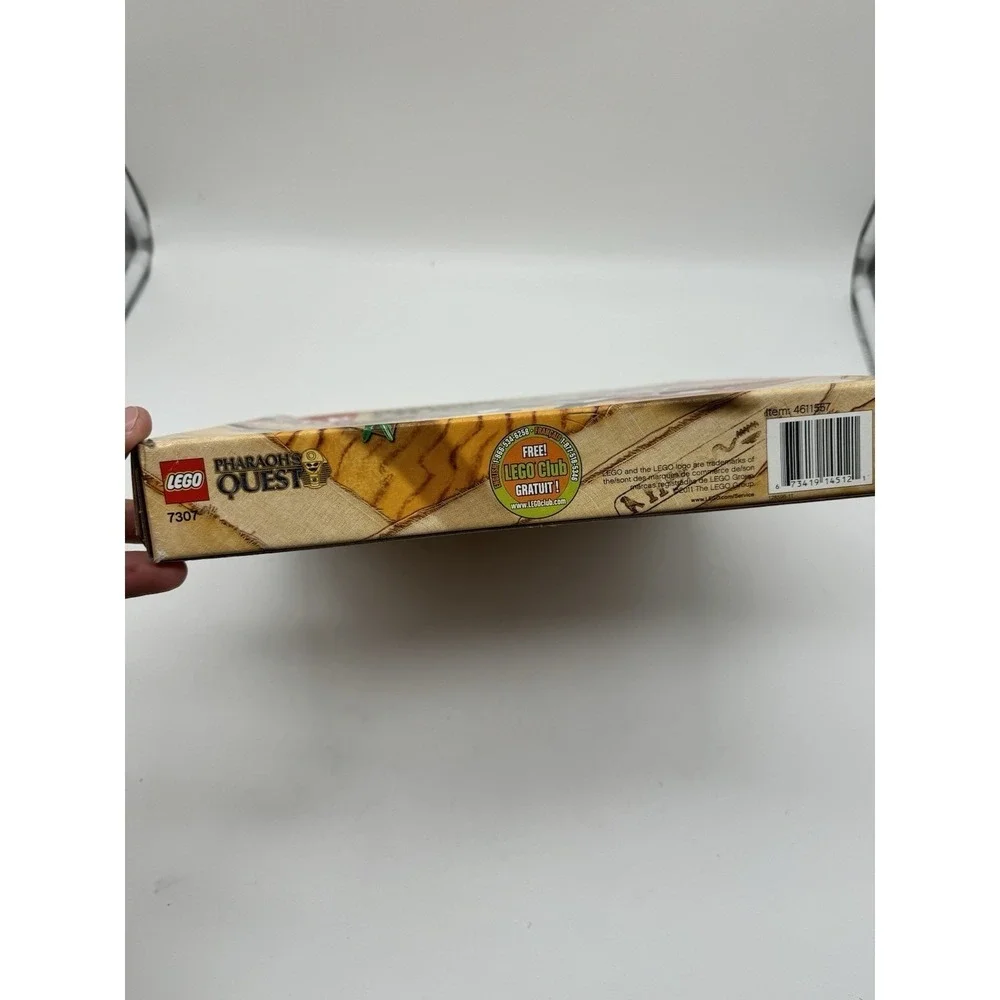 LEGO Pharaohs Quest Flying Mummy Attack 7307 Jake Raines Biplane Set New Sealed